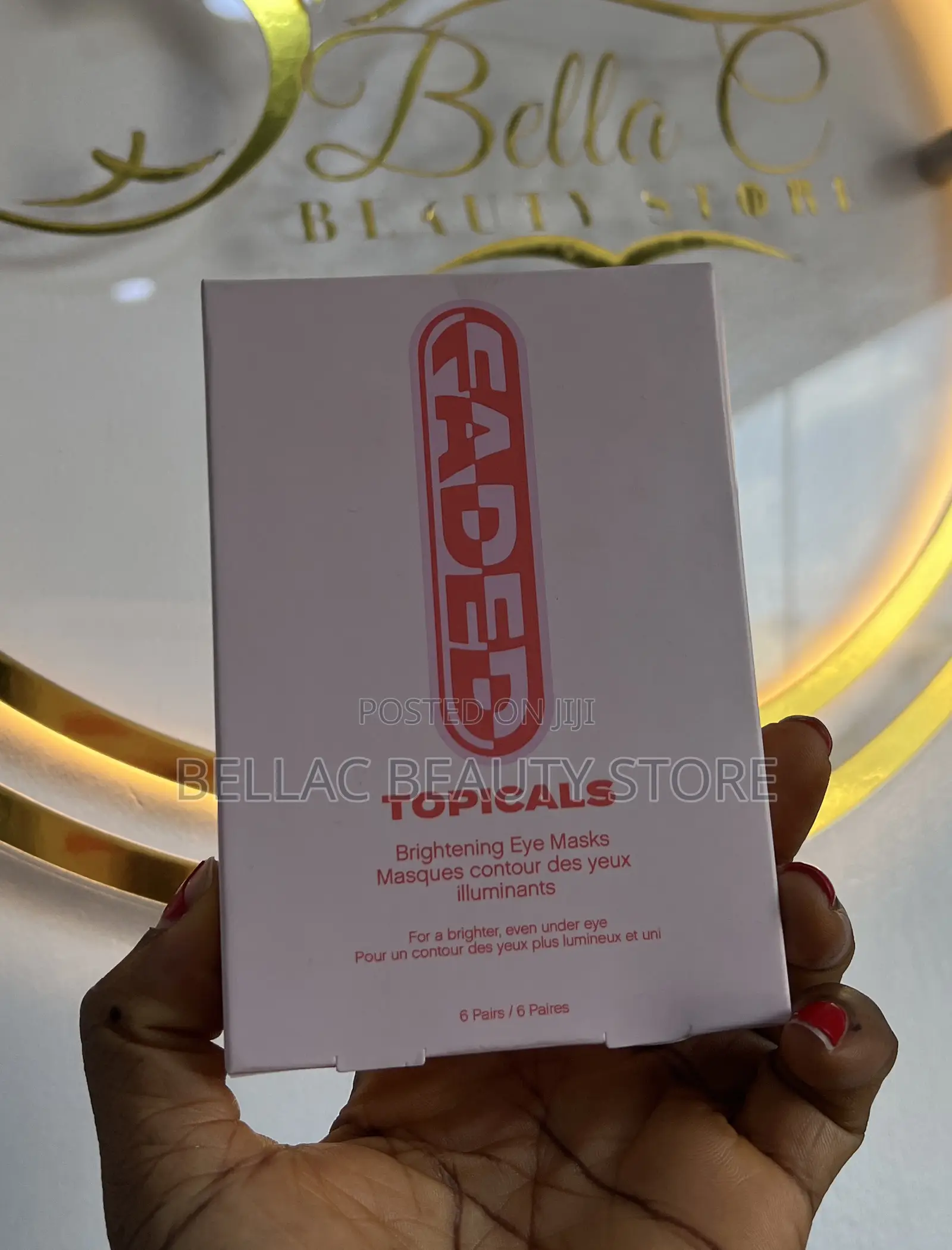 Faded Tropicals Eye Mask
