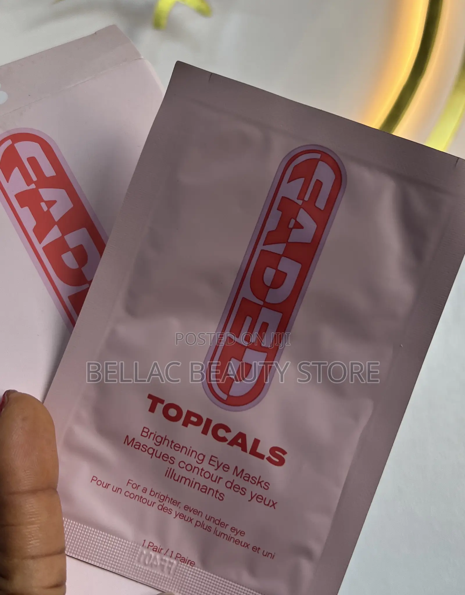 Faded Tropicals Eye Mask