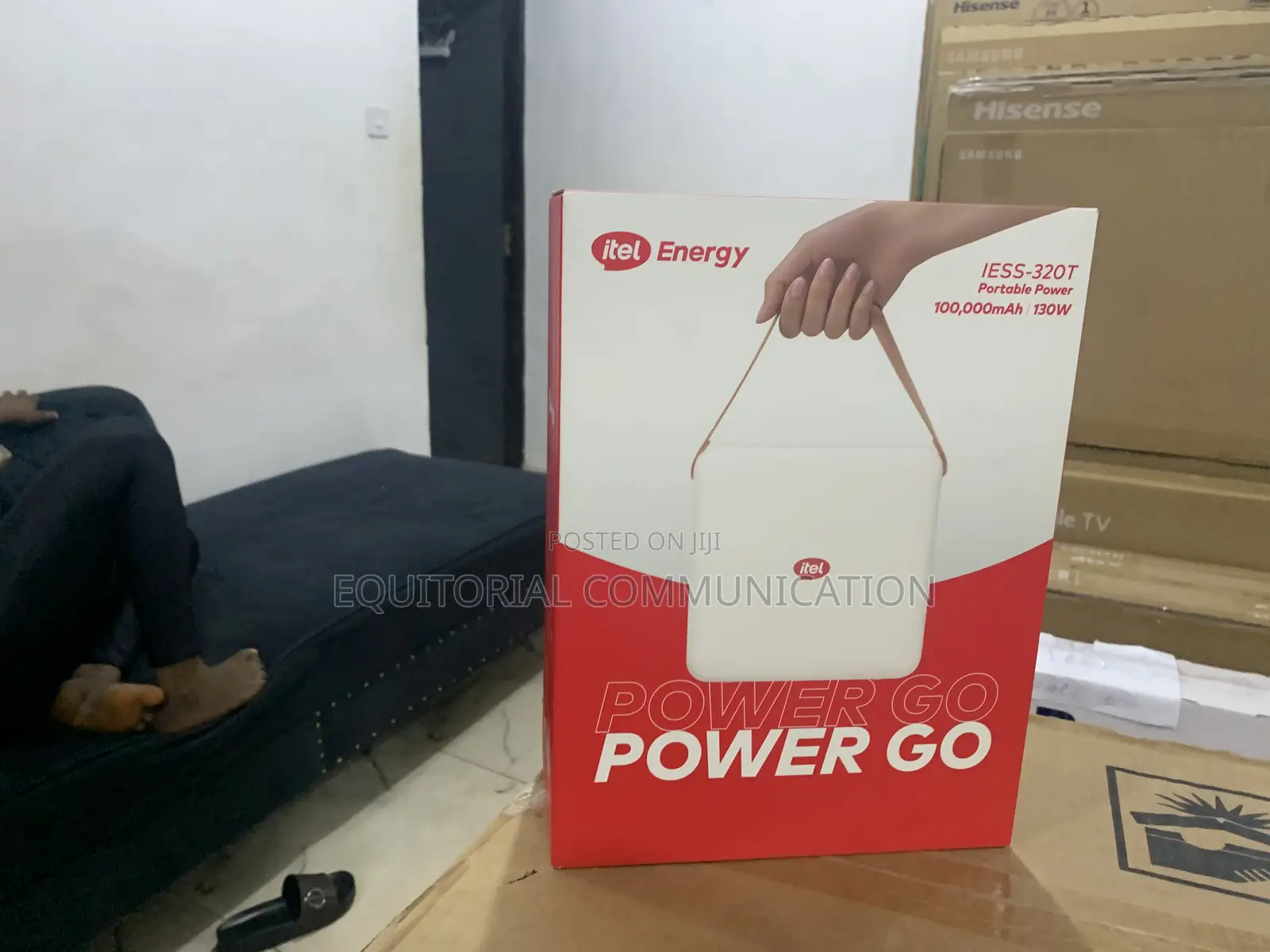 Itel Energy Iess-320t Rechargeable Portable Power Generator