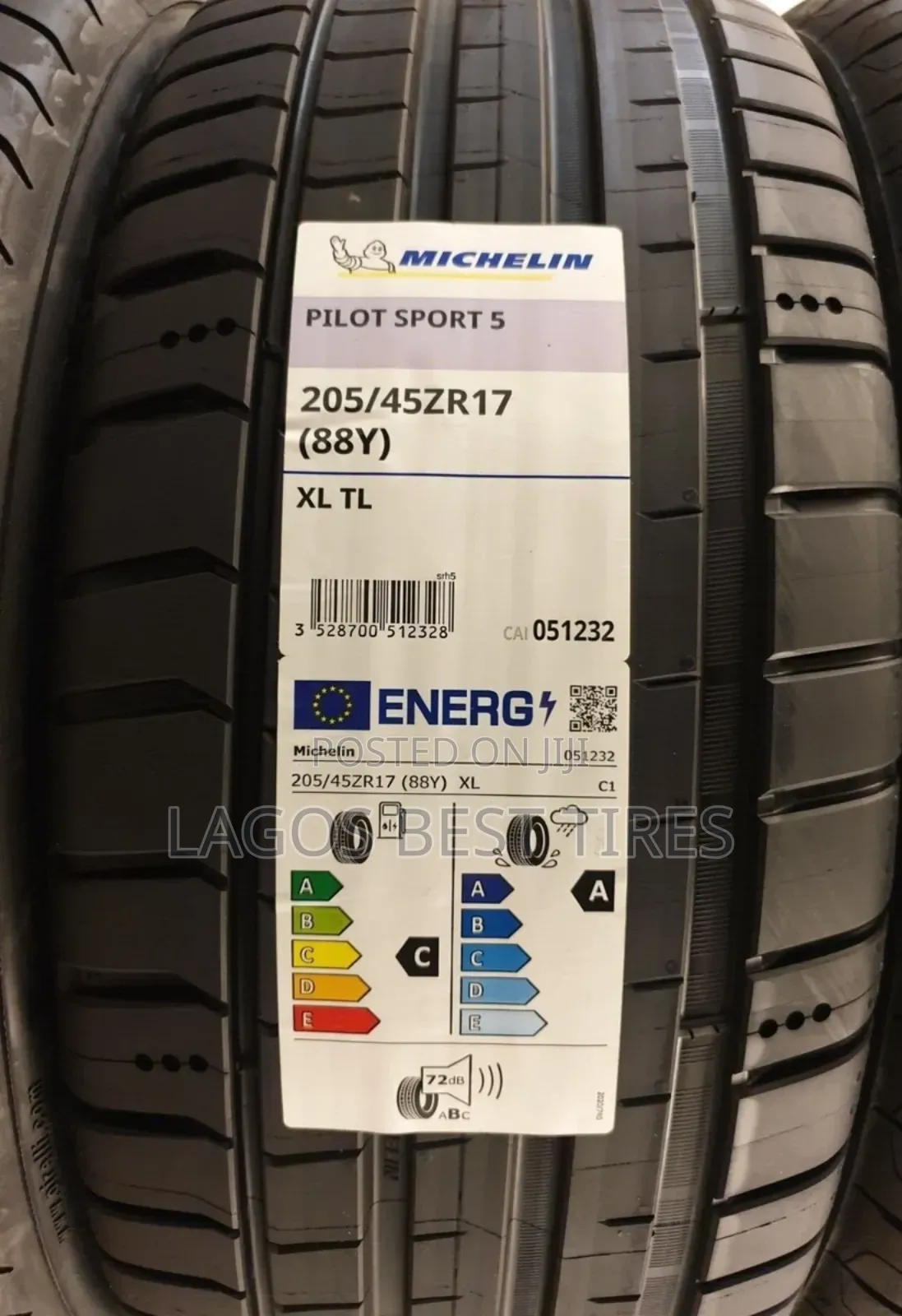 Michelin Pilot Sport 5 | 205/45zr17 (88y) Xl |The New King of the Road