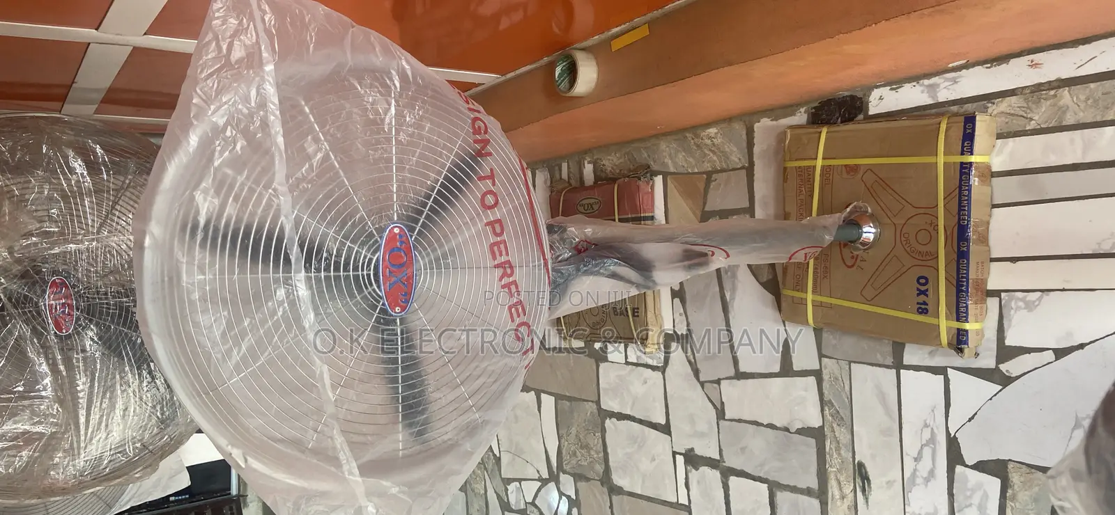 Ox Original Standing Fan 18” Inch