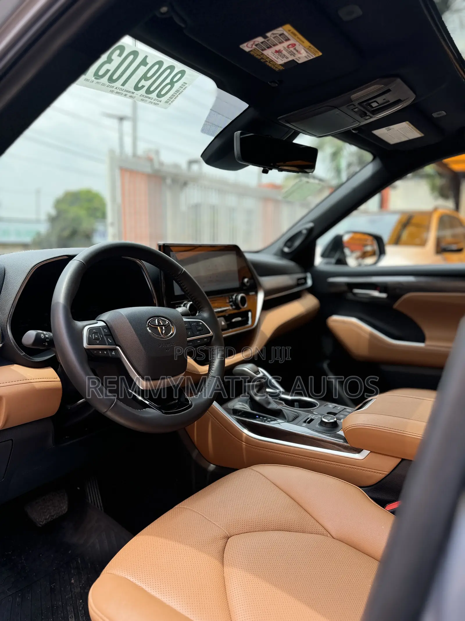 Toyota Highlander Platinum 2025 Gray