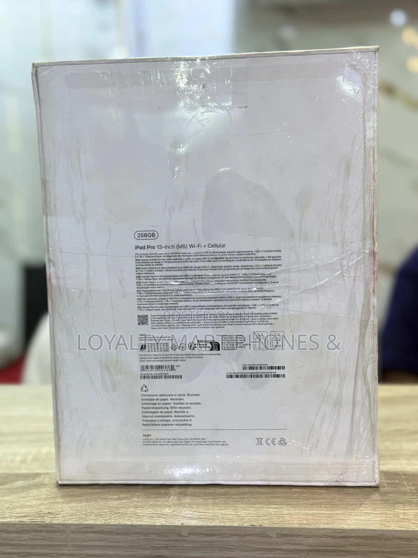 New Apple iPad Pro 256 GB Black