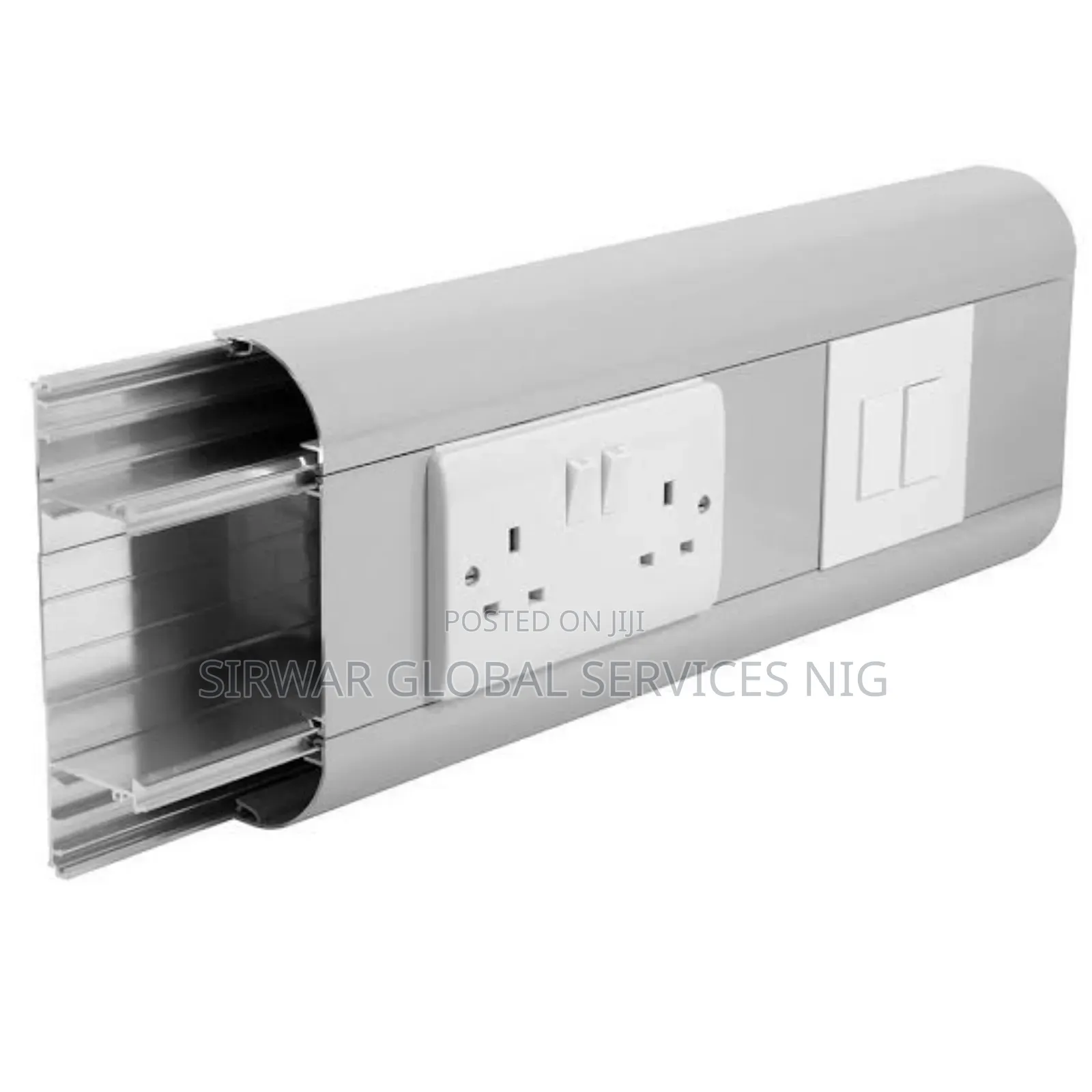 Original 3 Compartment Turkey Trunking 170x50mm 170 By 50mm 3meters