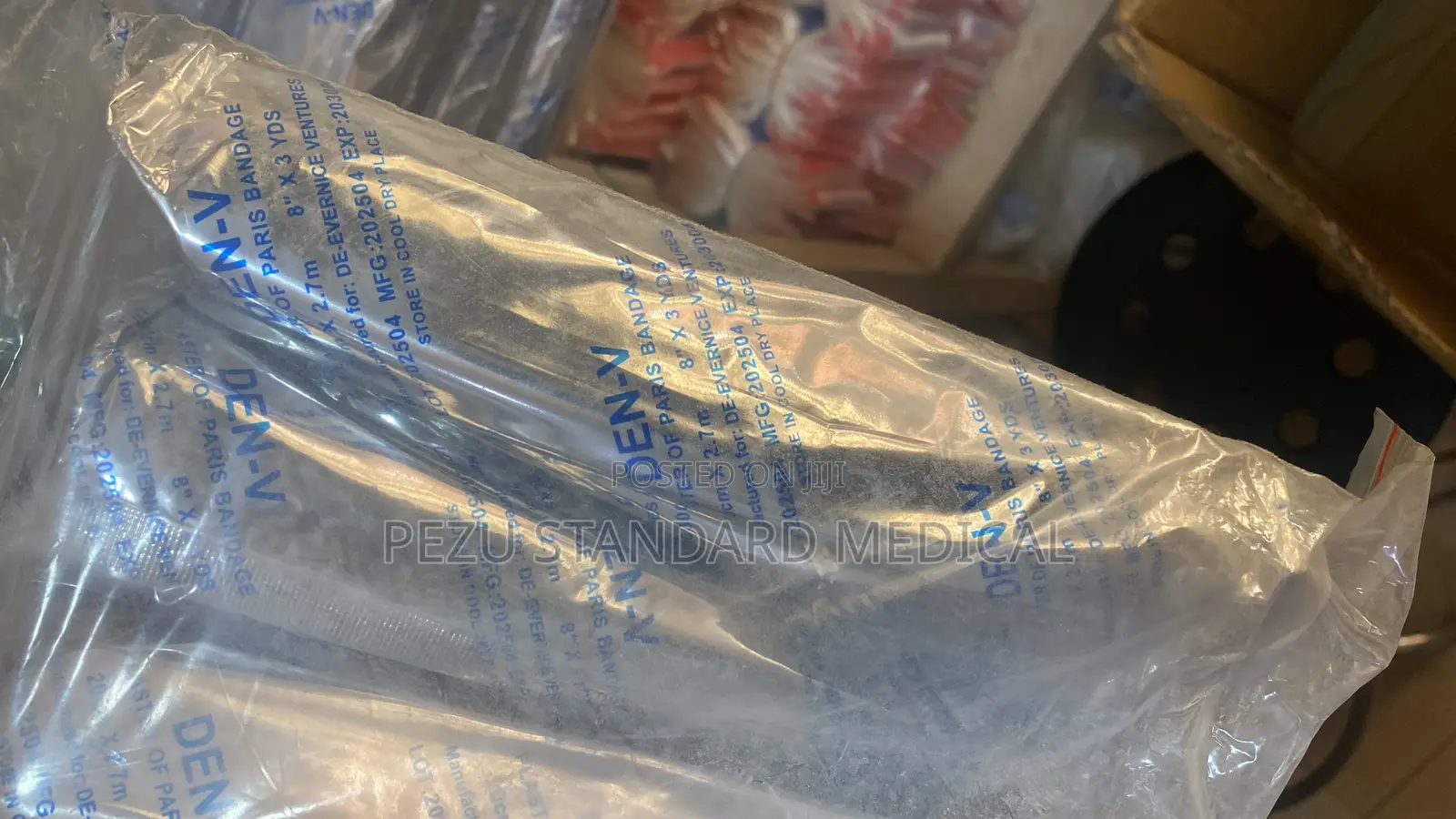 Plaster of Paris (Pop) Bandages