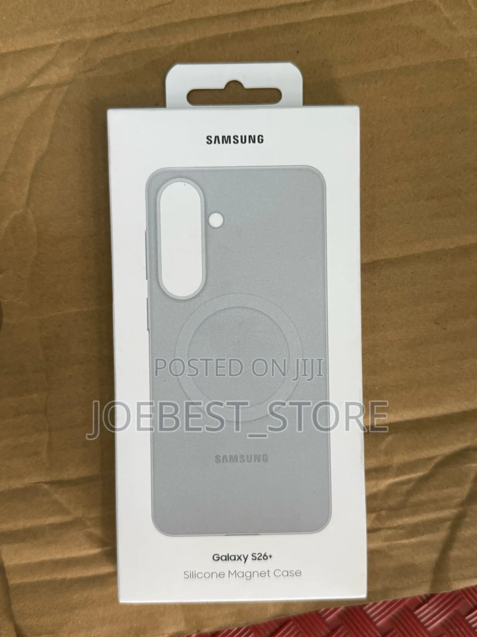 Officially Samsung Galaxy S26 Plus Silicone Magnet Case (Black ,White