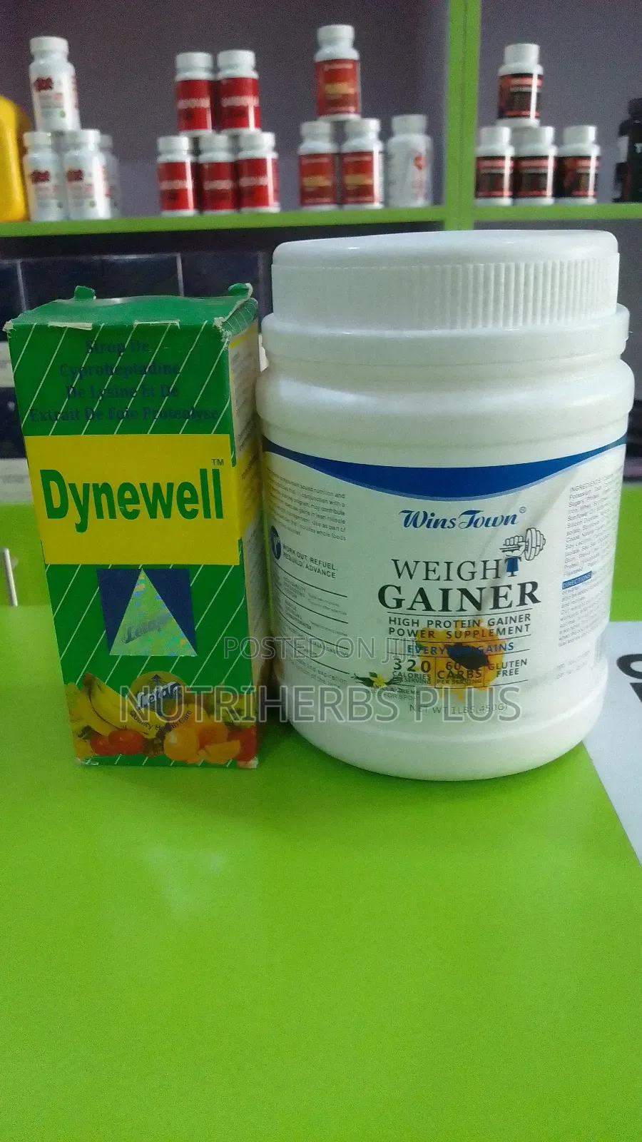 Weight Gainer Powder+ Dynewell Syrup: Healthy Weight Gain Combo