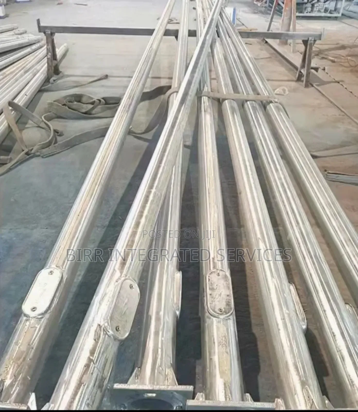 Solar Streetlight Poles For Community Project , 1000+ Poles Delivery