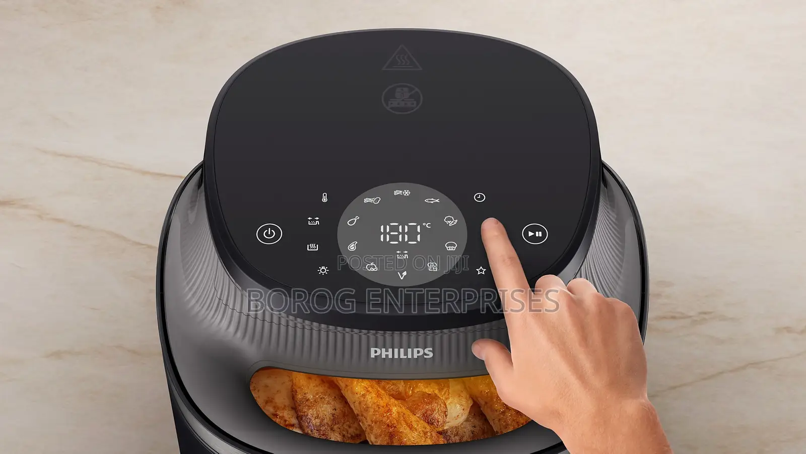 Philips 6.2l 3000 Series Digital Air Fryer-Na332/09