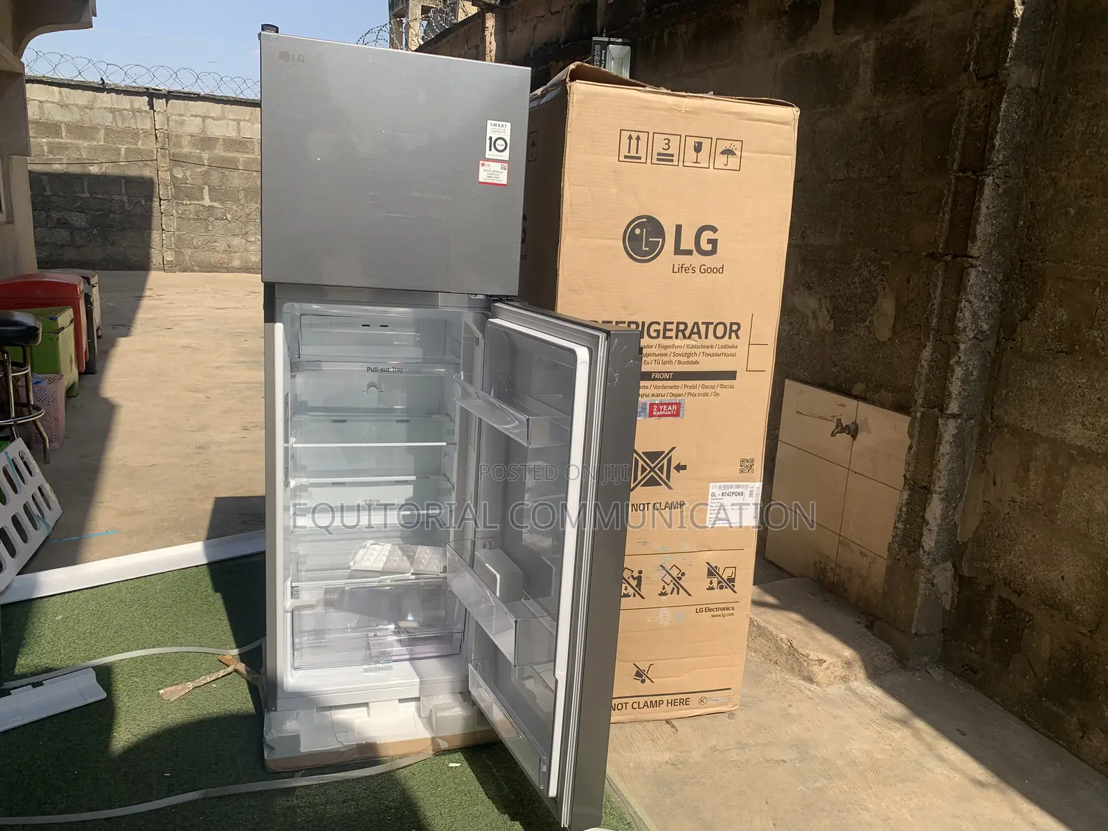 Lg Gl-B242pqkb Refrigerator – Organized Food Storage Solution