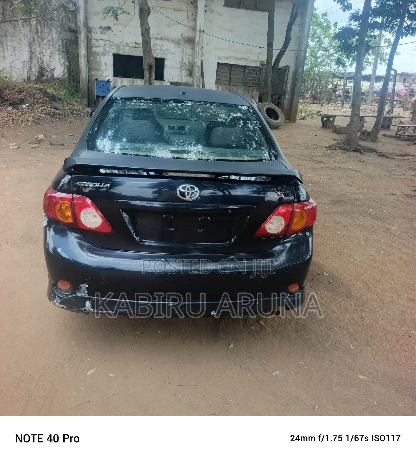 Toyota Corolla 2010 Black