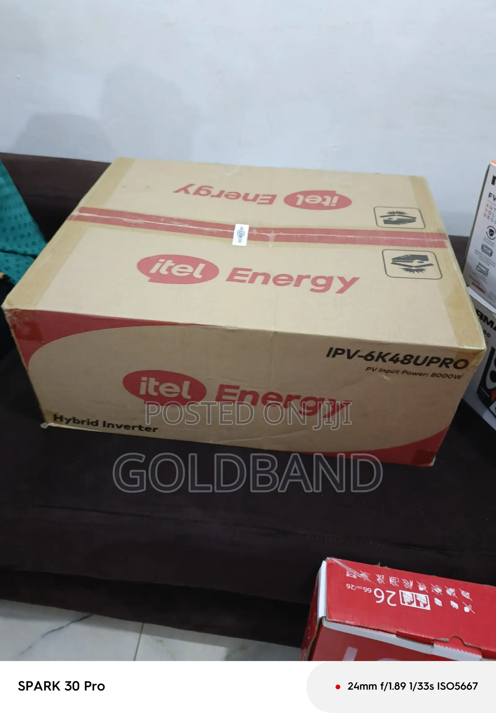 Itel Pv-6k48upro 6kw 48v Hybrid Solar Inverter