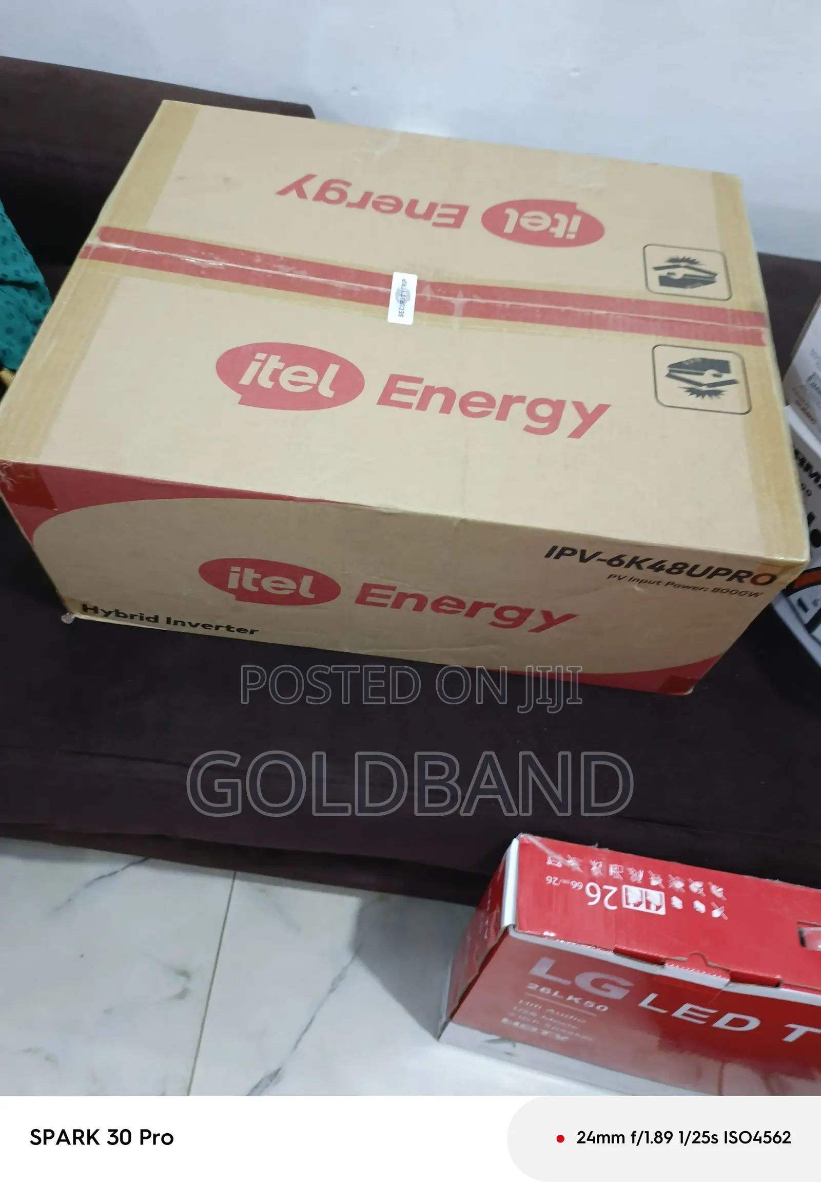 Itel Hybrid Inverter Pv-6k48upro 6kw for Home Solar