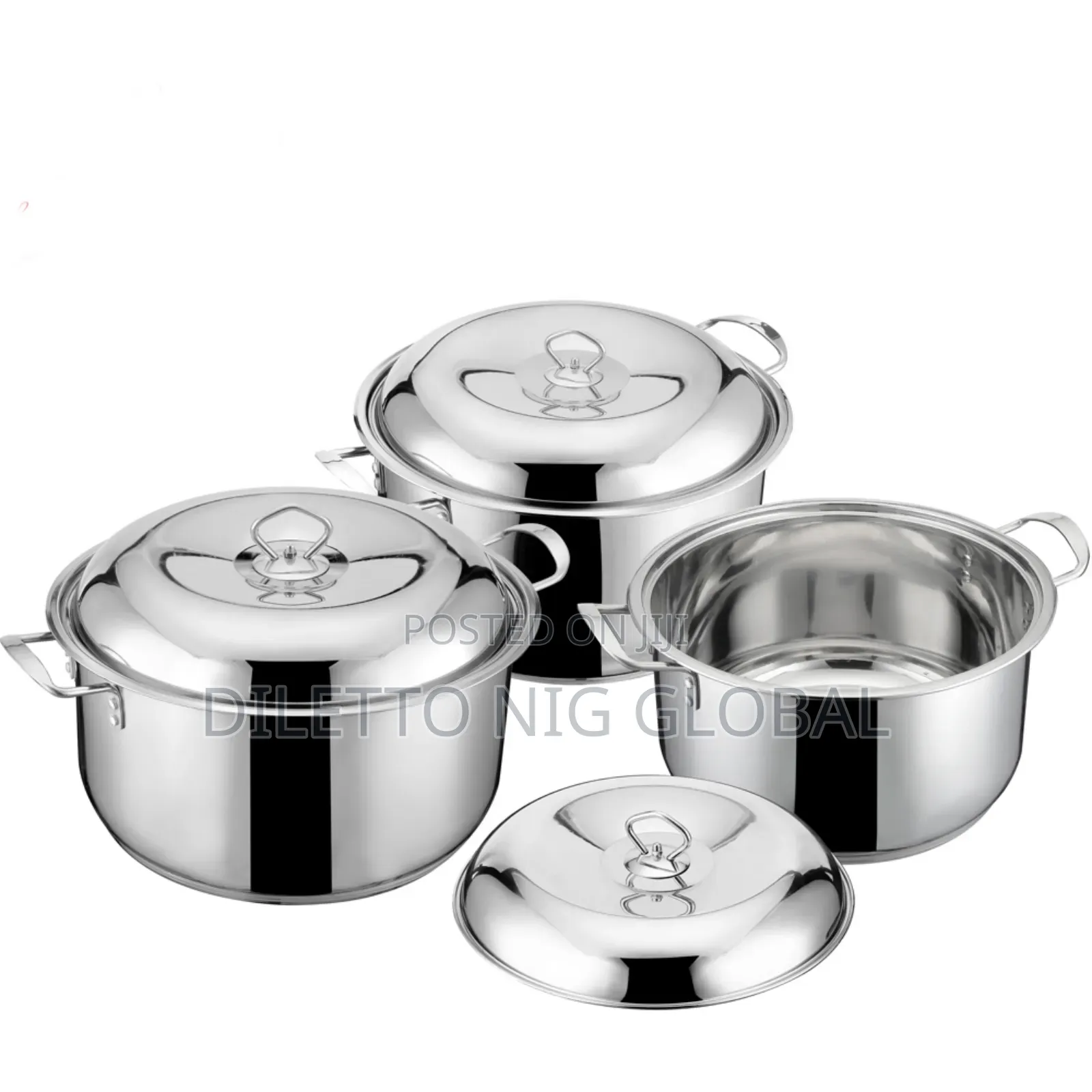 Heavy Weight Quality Stainless Steel Cookware Set