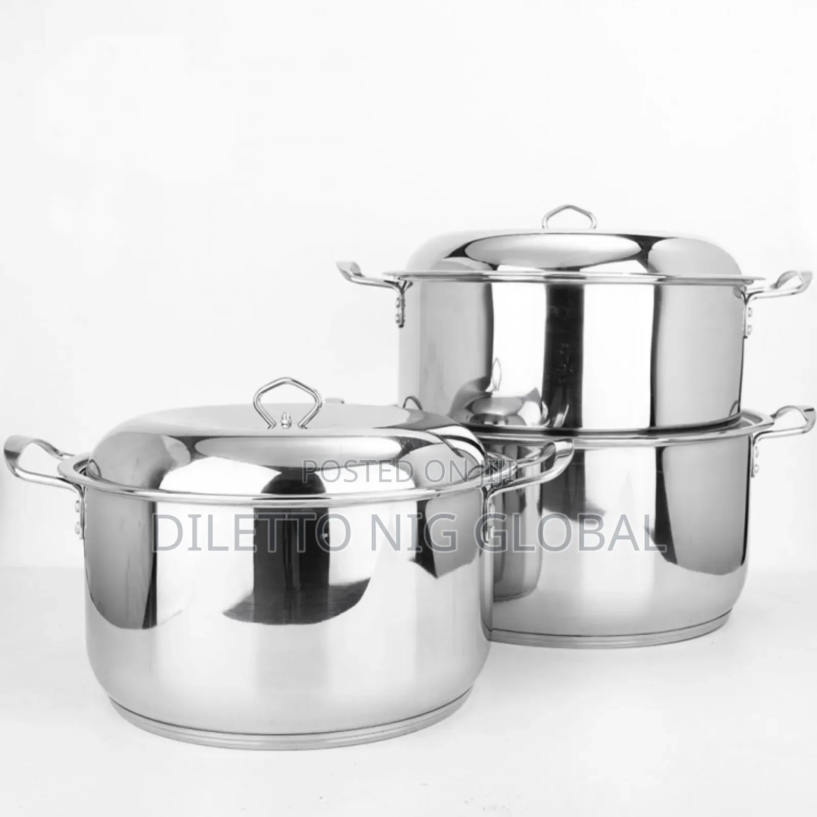 Heavy Weight Quality Stainless Steel Cookware Set