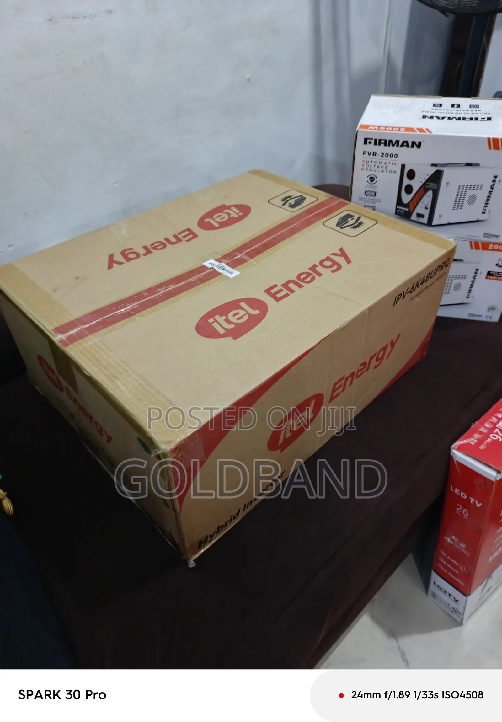 Itel Pv-6k48upro 48v Hybrid Inverter for Solar Systems