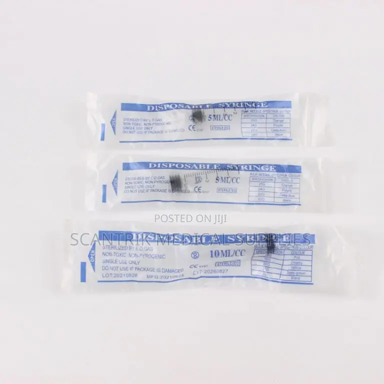 Medical 10ml Syringe for Injection and Fluid Transfer