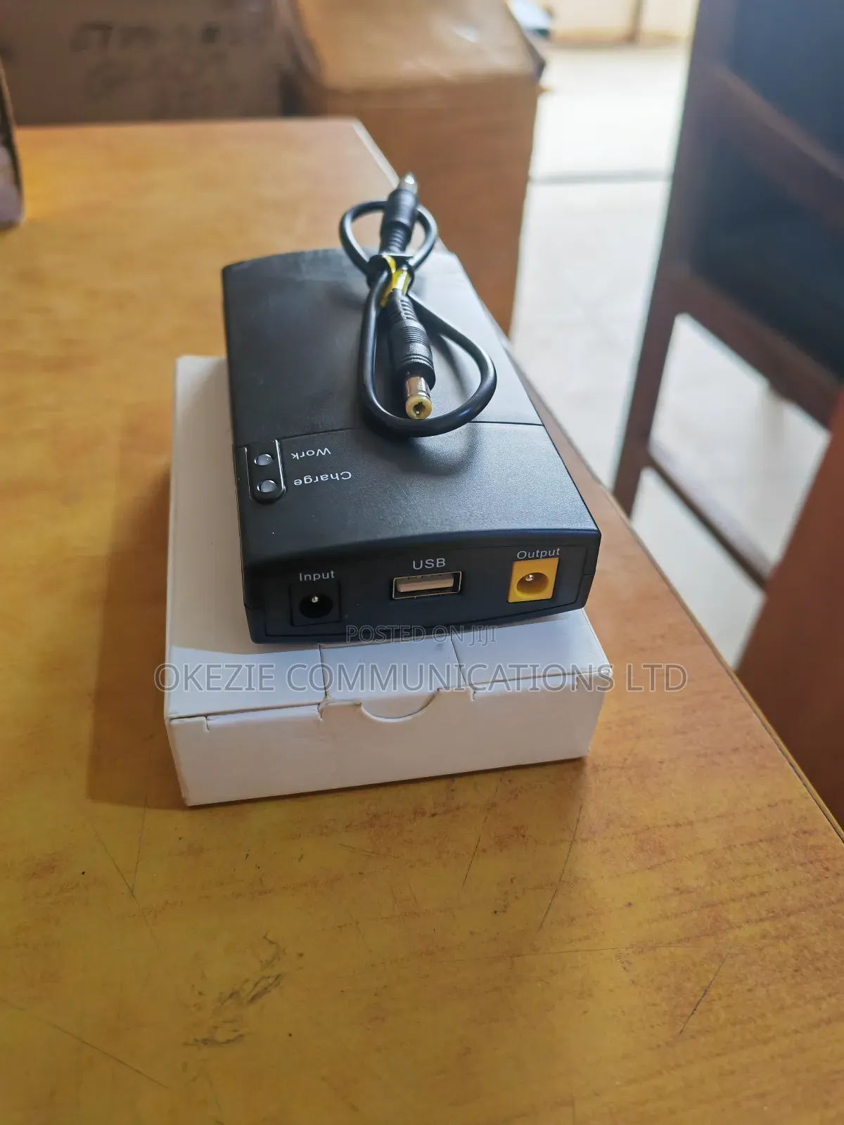 Router Backup Battery, Powerbank for 12volt Routers (18.5wh / 5000mah)