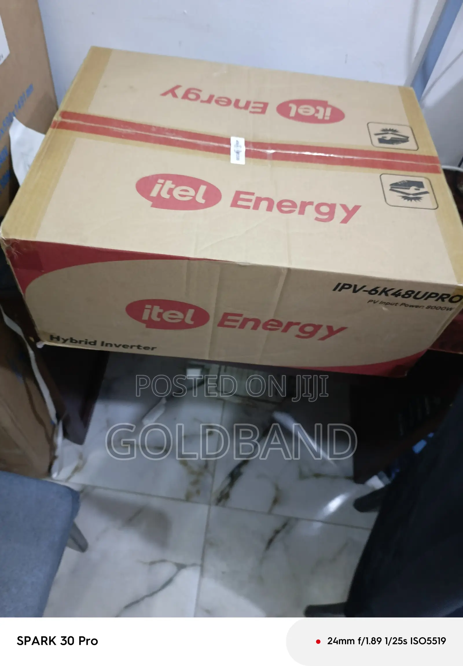 Itel Pv-6k48upro 6kw Solar Inverter With Hybrid Mode