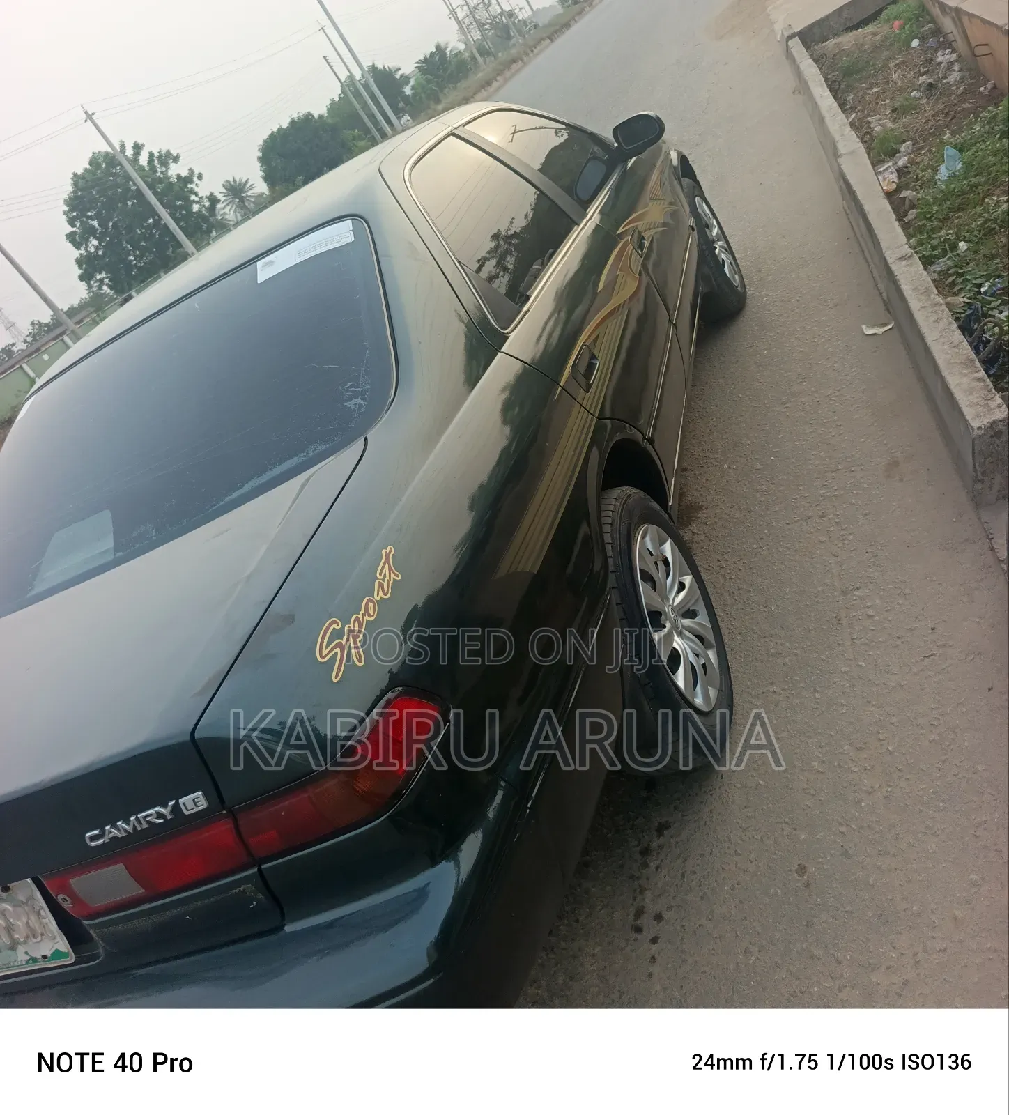 Toyota Camry Automatic 1999 Green
