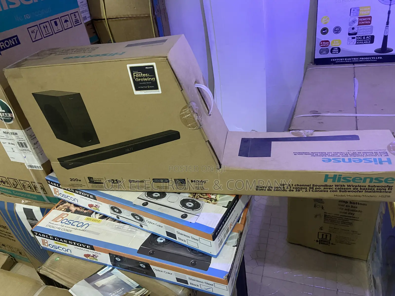 Hisense Hs218 2.1ch 200w Soundbar With Wireless Subwoofer