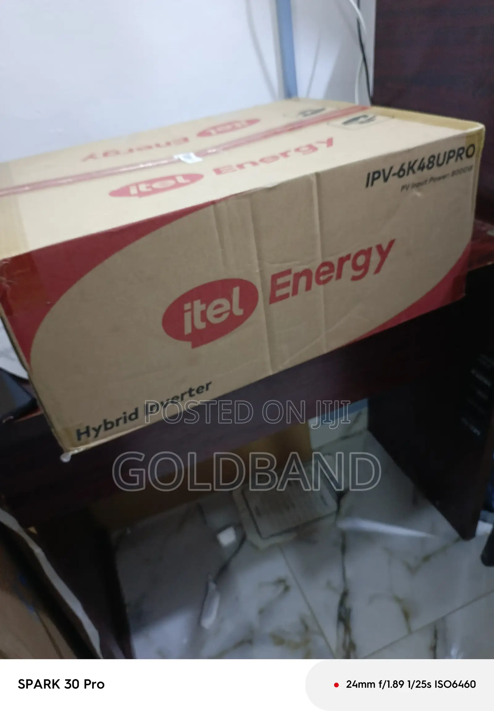 Itel Pv-6k48upro Advanced Hybrid Solar Inverter 48v
