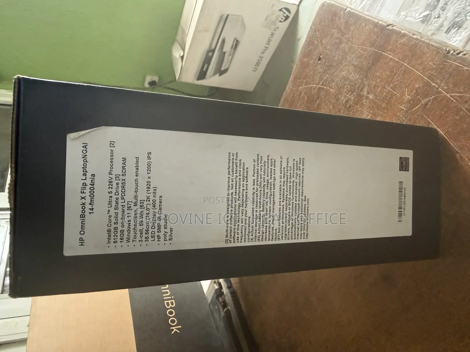 New Laptop HP OmniBook Ultra Flip 14" 16GB Intel Core Ultra 5 SSD 512GB