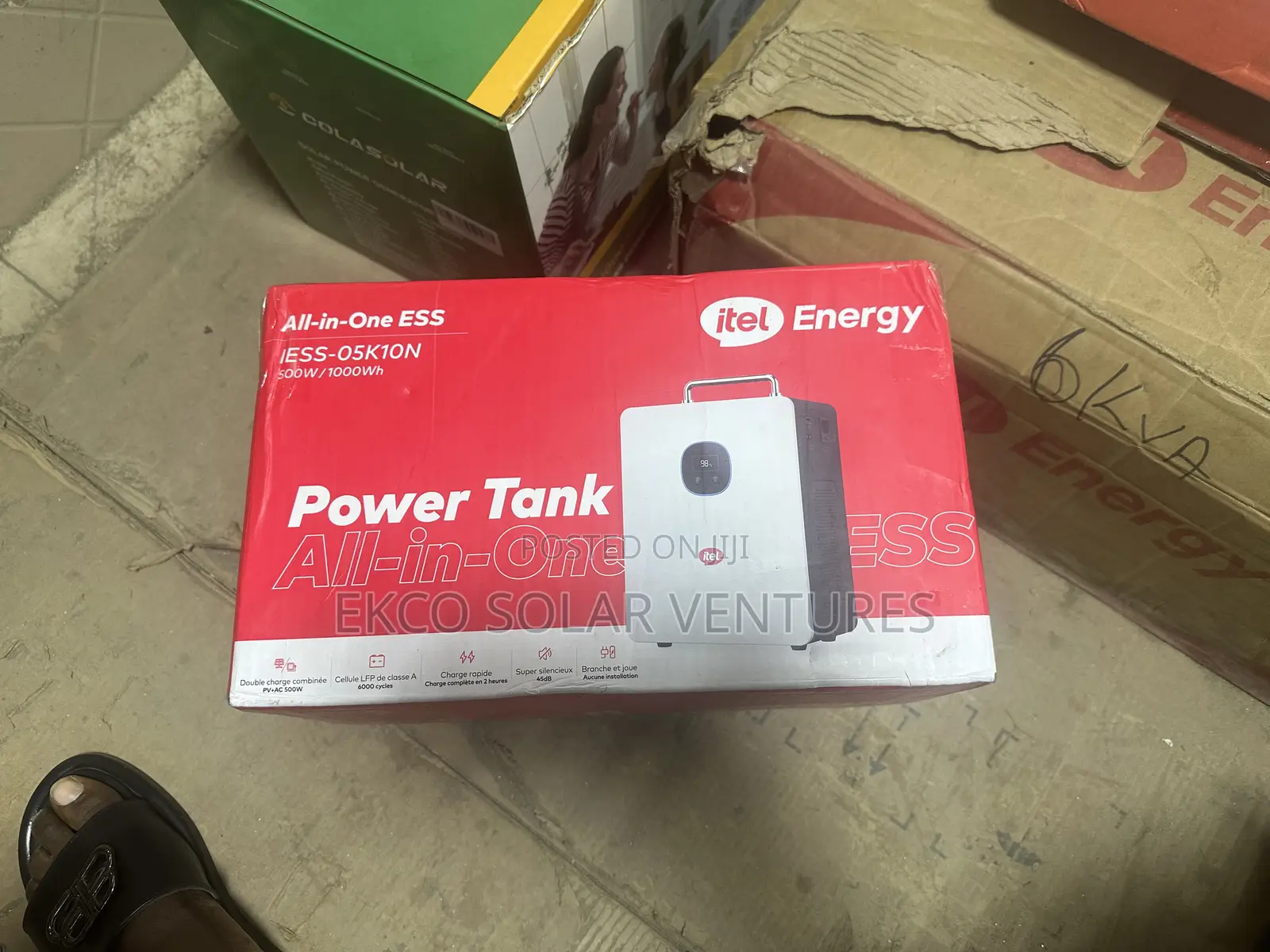 Itel Energy Power Tank All-in-One Solar Generator