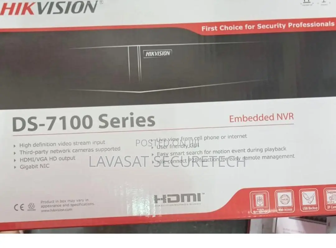 4-Channel Power Over Ethernet (Poe) Network Video Recorder