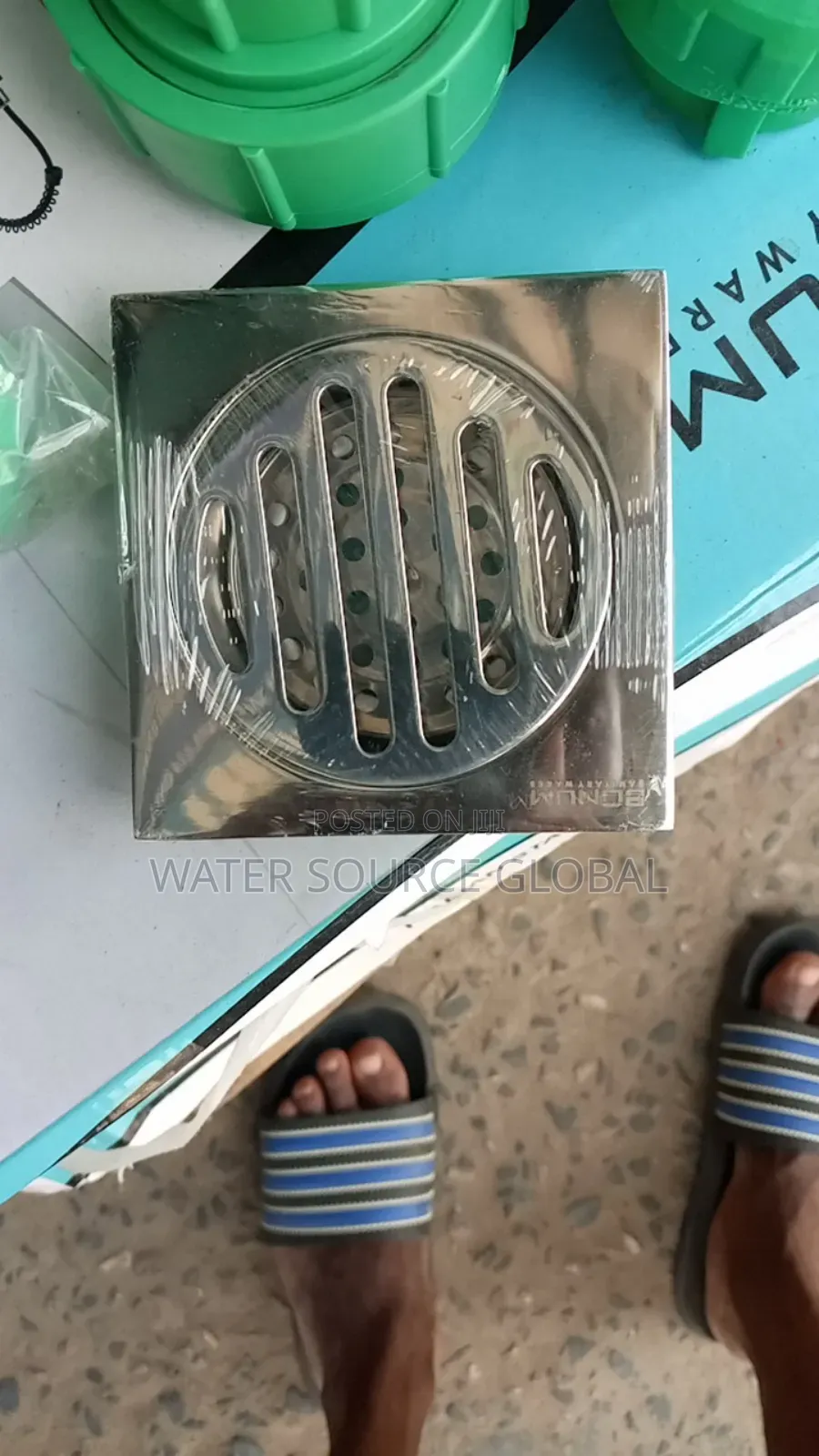 Stainless Steel Apple and Normal Floor Drain