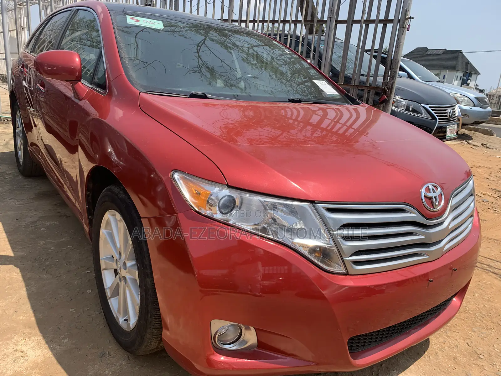 Toyota Venza Limited 2010 Red