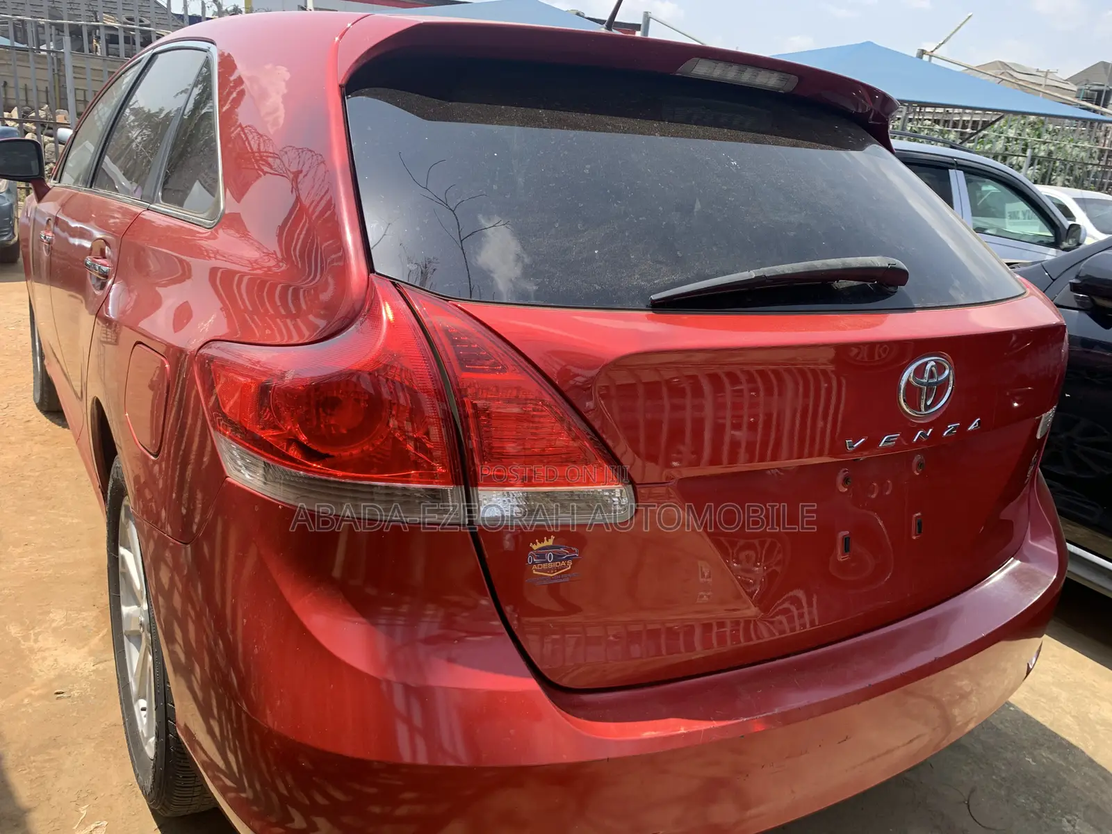 Toyota Venza Limited 2010 Red