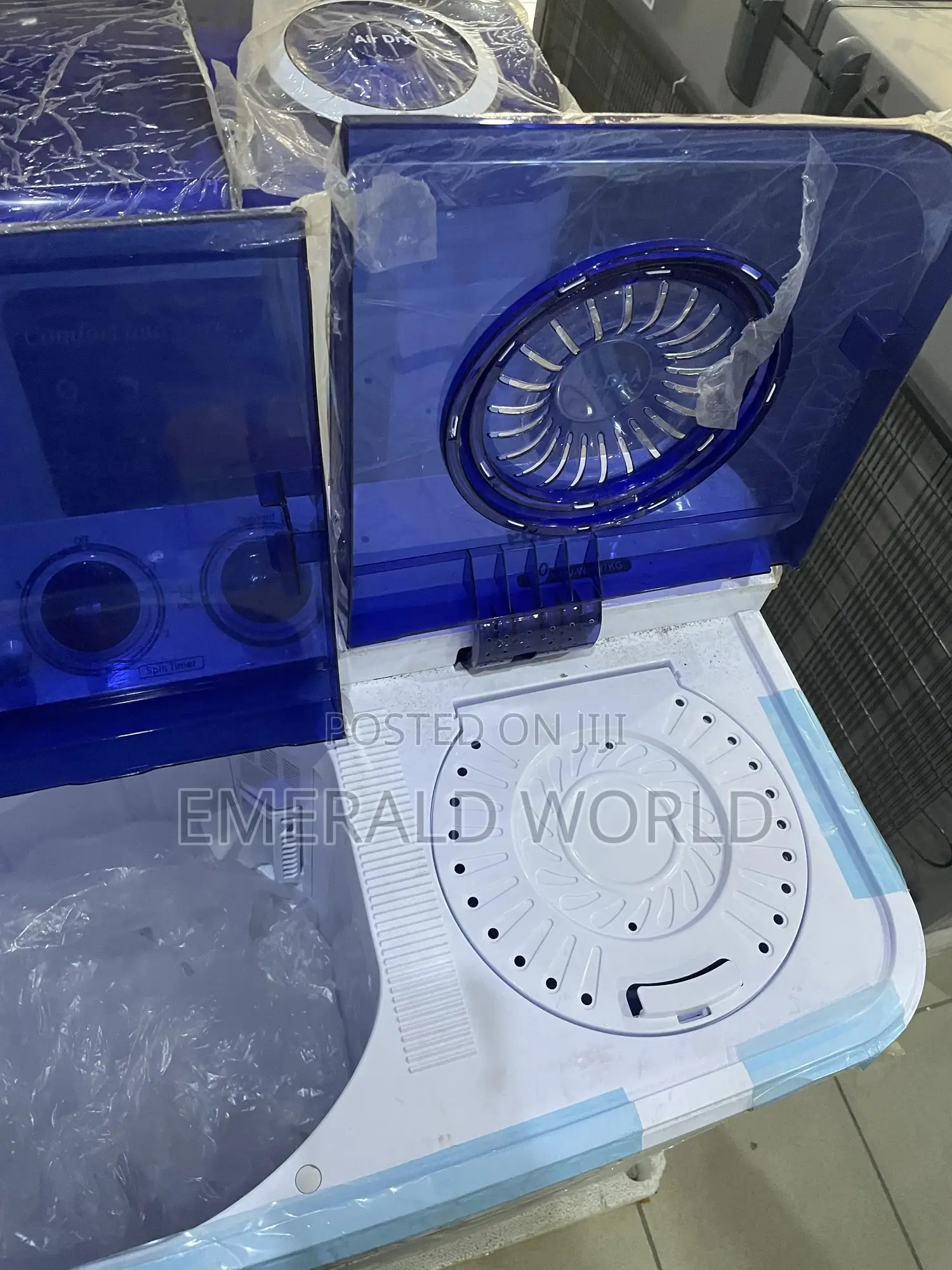 Polystar 10kg Twin Top Washing Machine