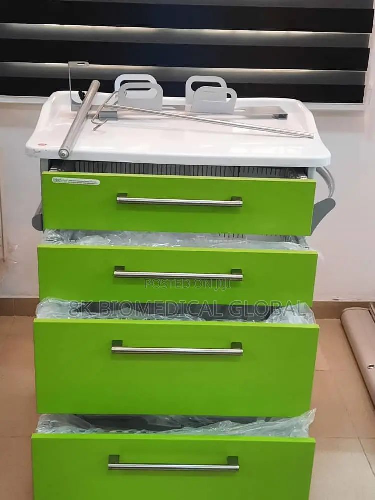 Medstor GMBH Transport Trolley With Iv Stand