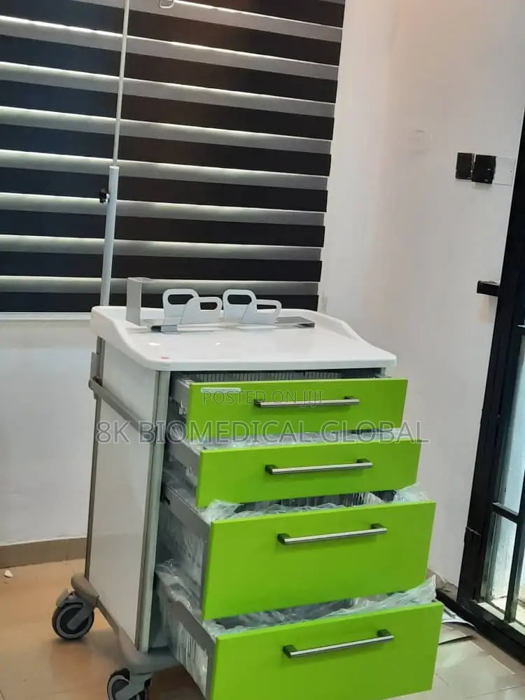 Medstor GMBH Transport Trolley With Iv Stand