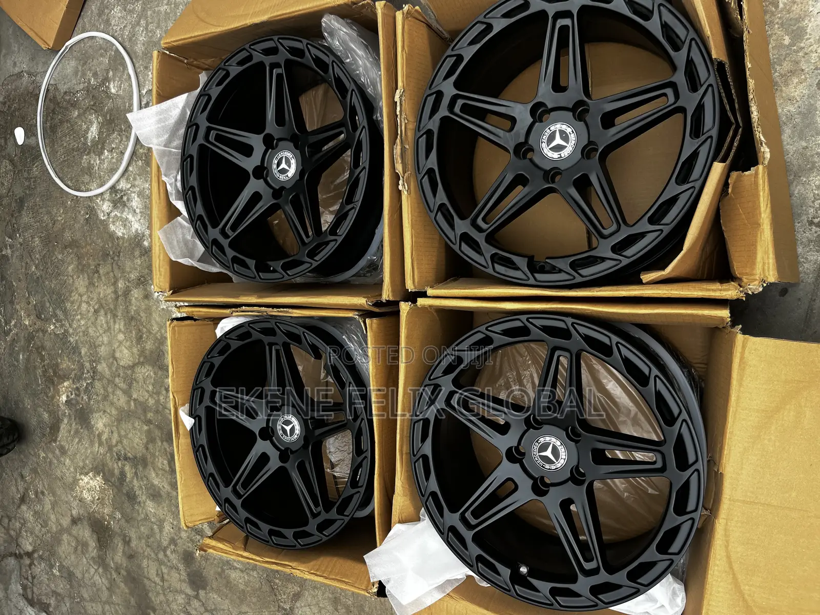 17rim Matt Black