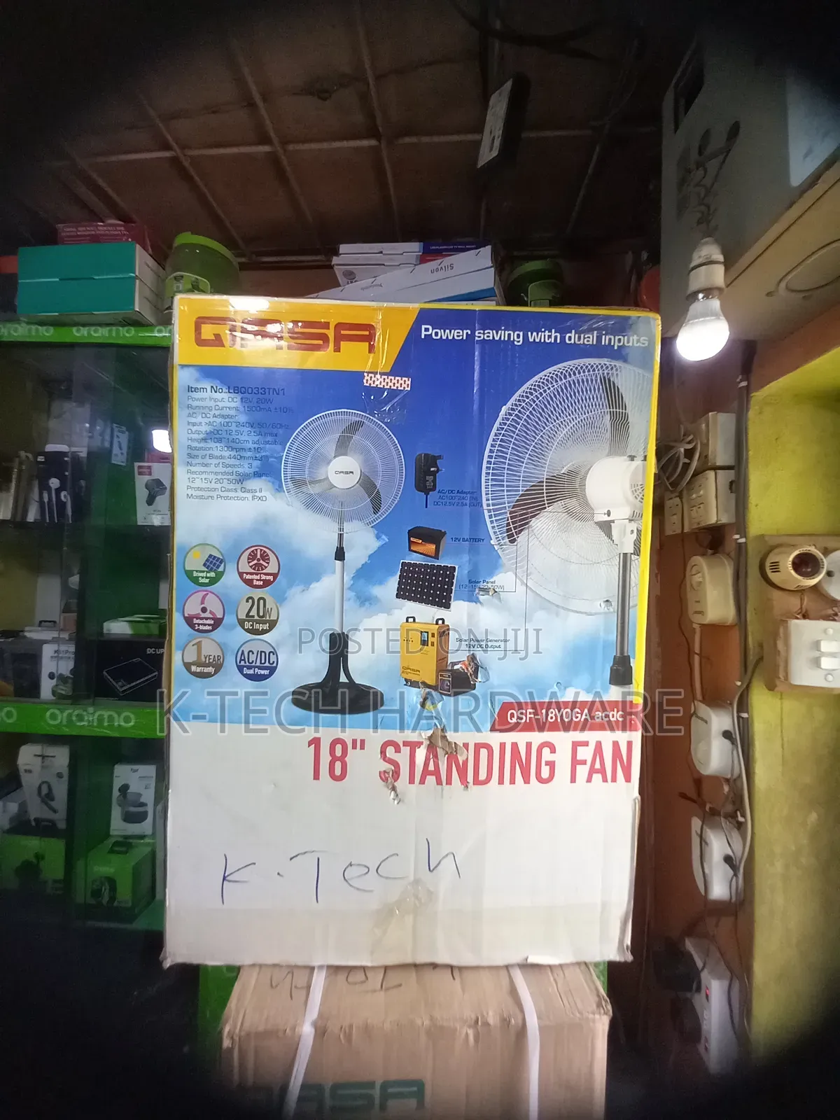 20w Qasa 18 Inches Yoga Acdc Fan