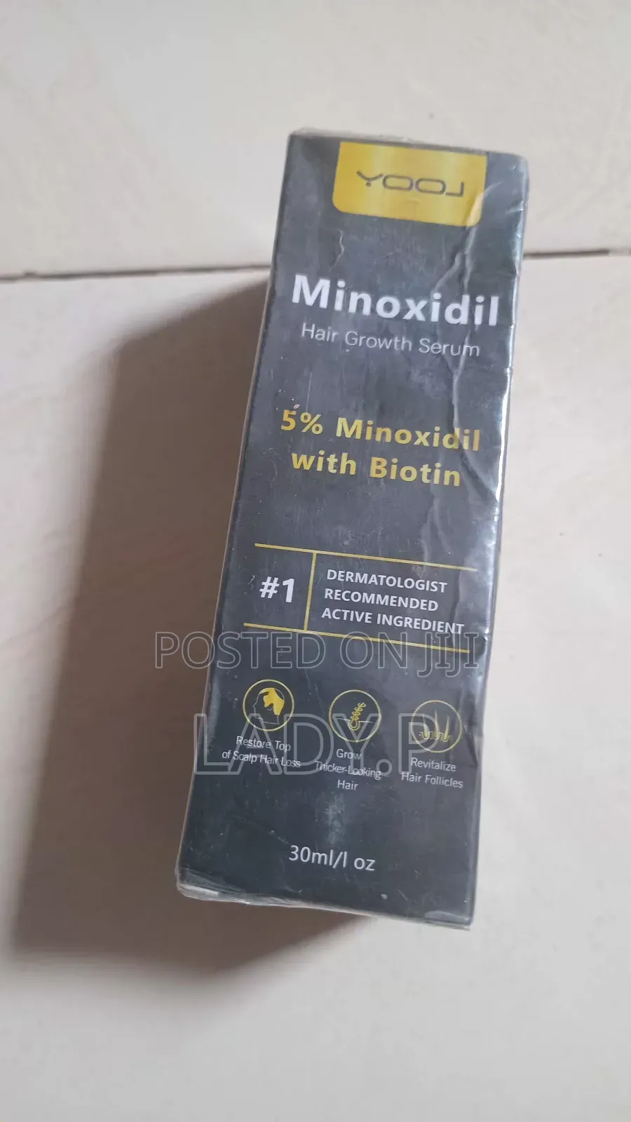 5% Minoxidil Hair Growth Serum With Biotin for Women – 30ml