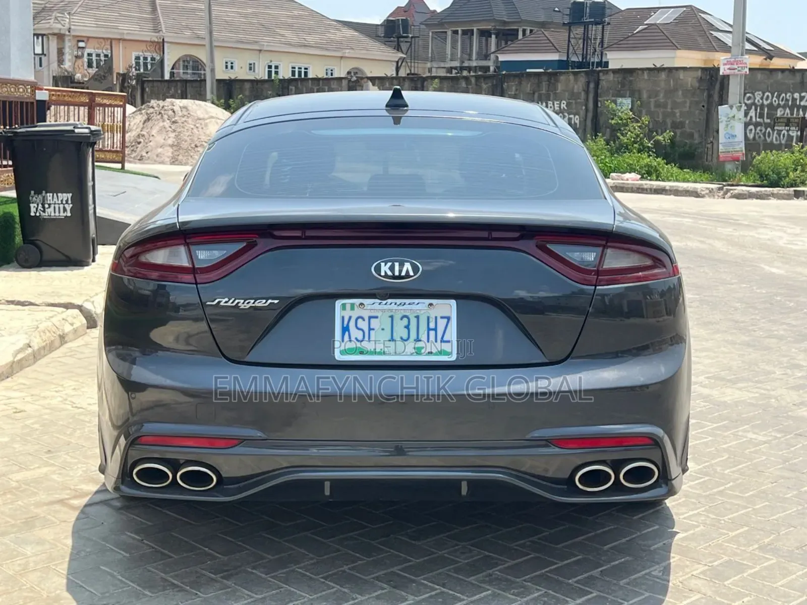 Kia Stinger 2.0 Petrol RWD 2020 Black