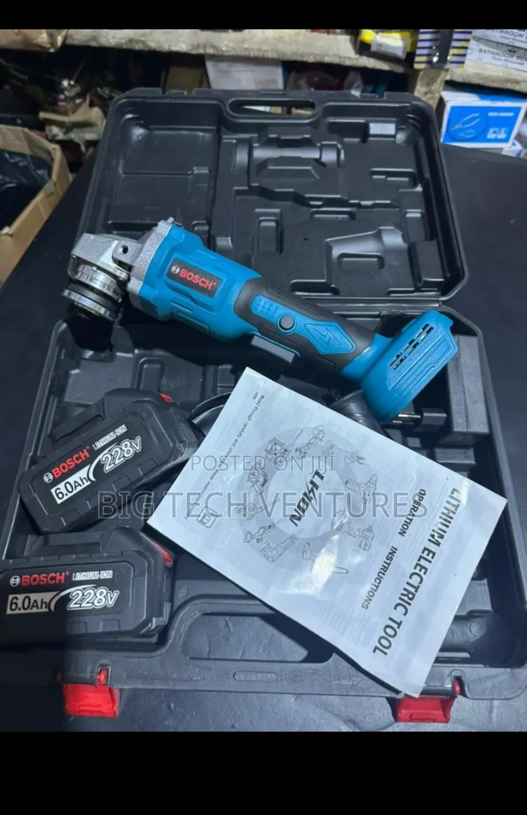 Cordless Angle Grinder