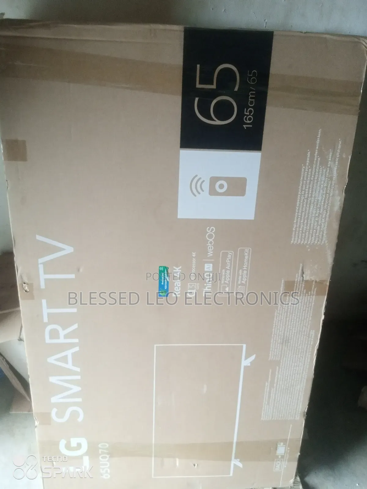 65 Inches Quality Smart Tv With Good Color