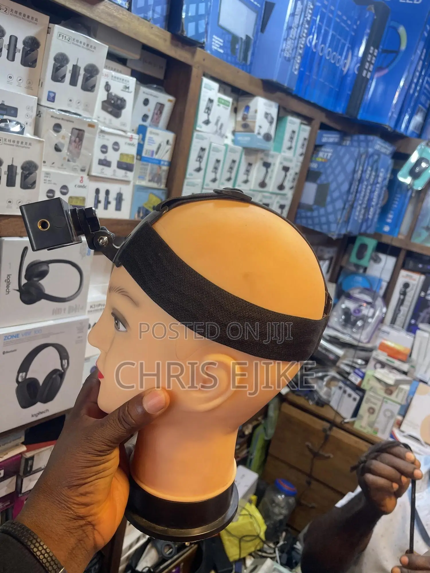 Head Mounted Phone Holder