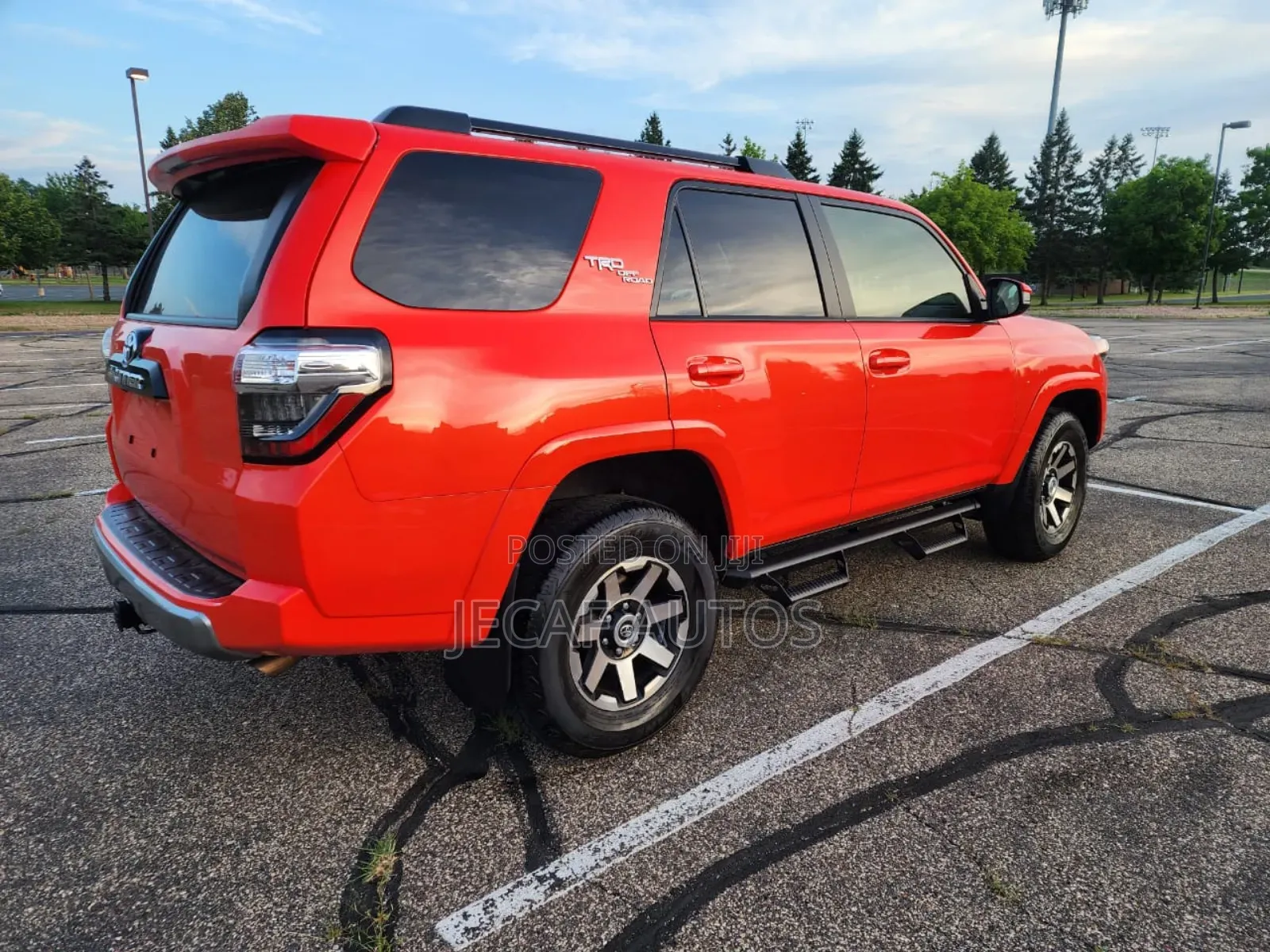 Toyota 4-Runner TRD Pro 4WD 2024 Red