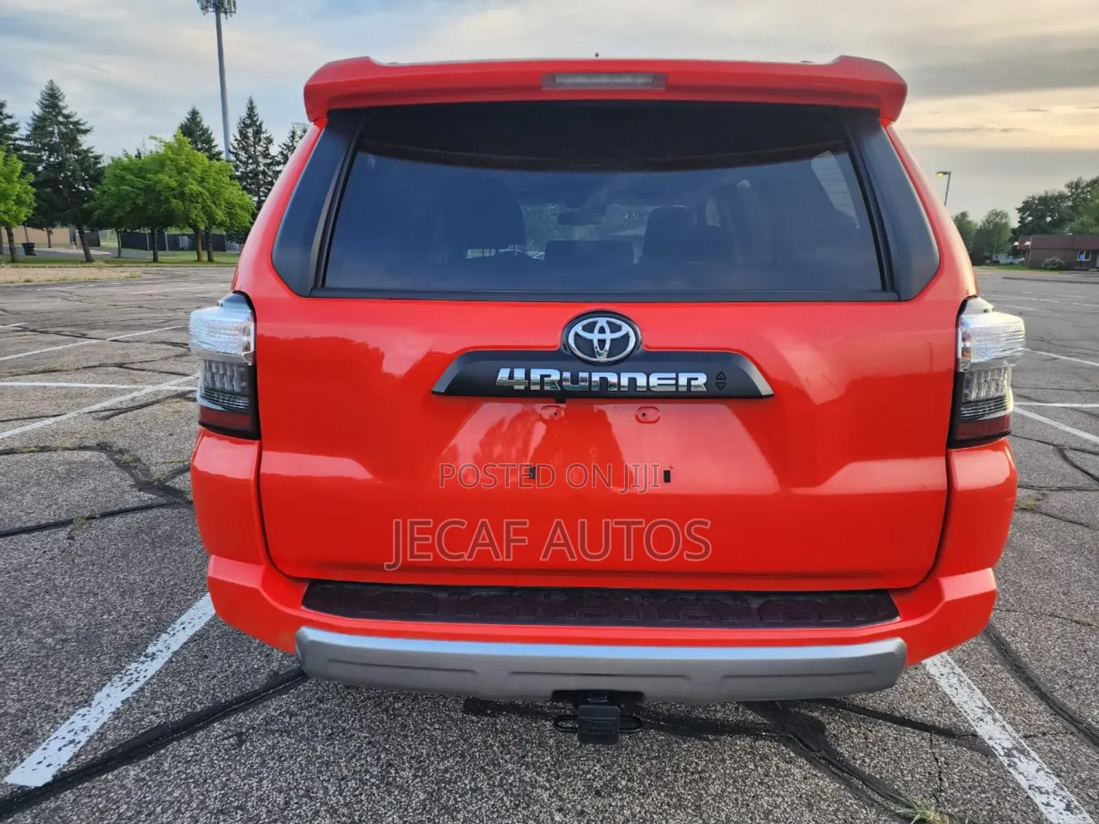 Toyota 4-Runner TRD Pro 4WD 2024 Red
