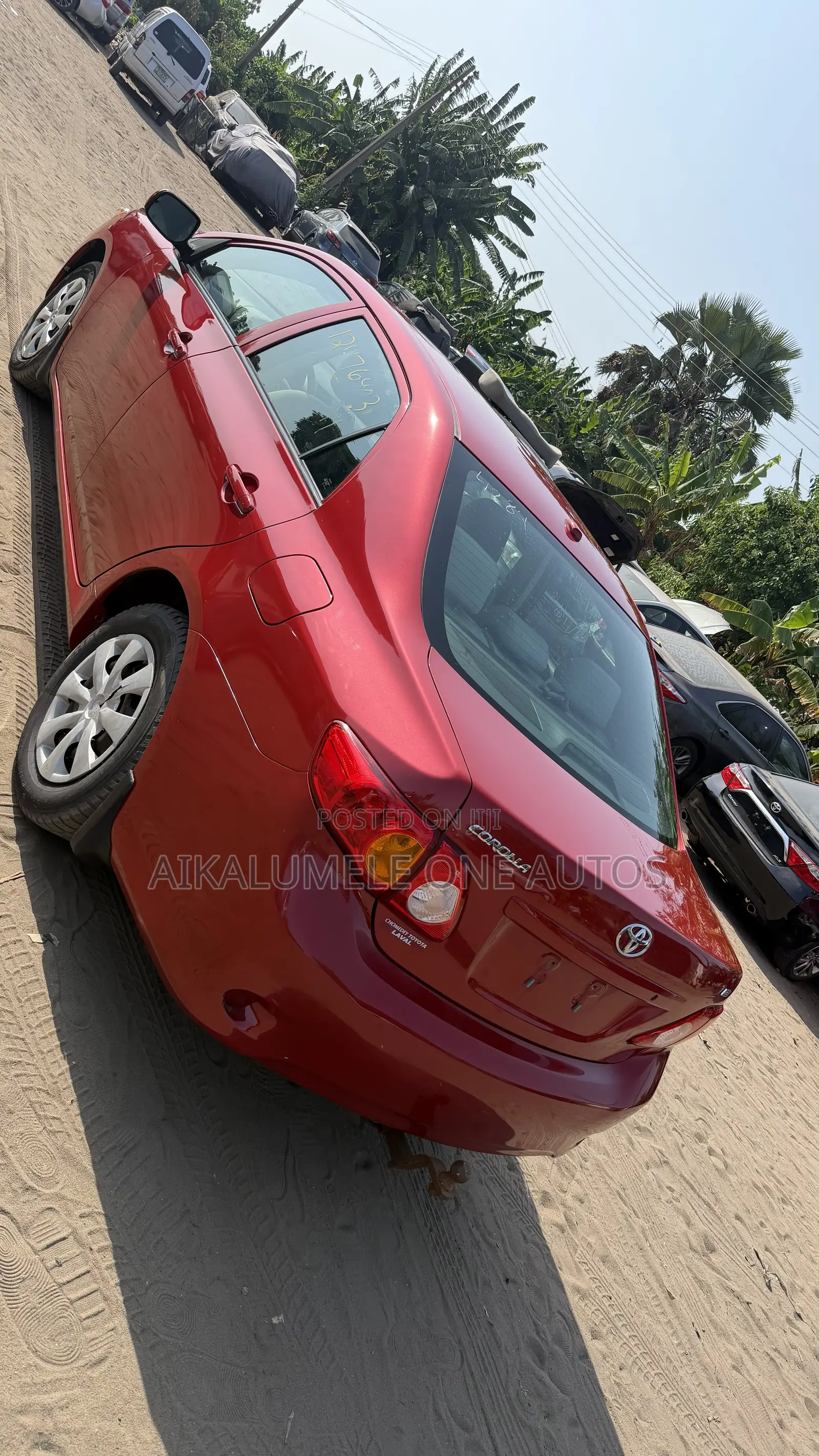 Toyota Corolla LE 4dr Sedan (1.8L 4 cyl 4A) 2009 Red