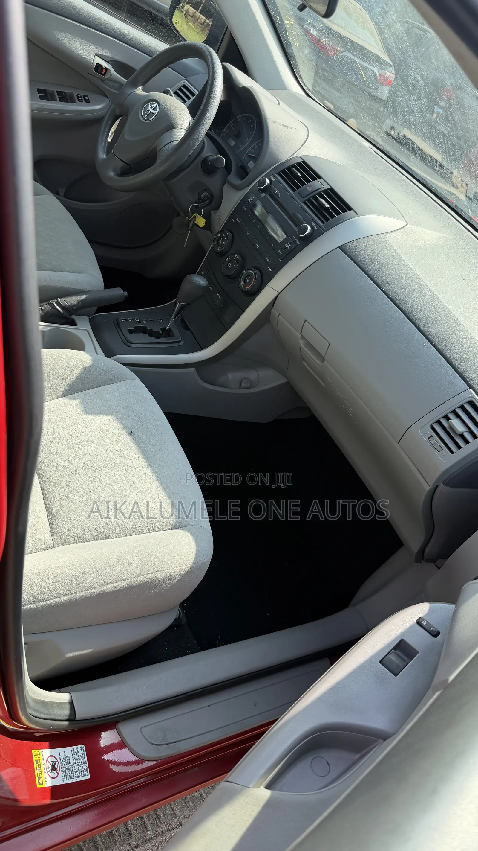 Toyota Corolla LE 4dr Sedan (1.8L 4 cyl 4A) 2009 Red