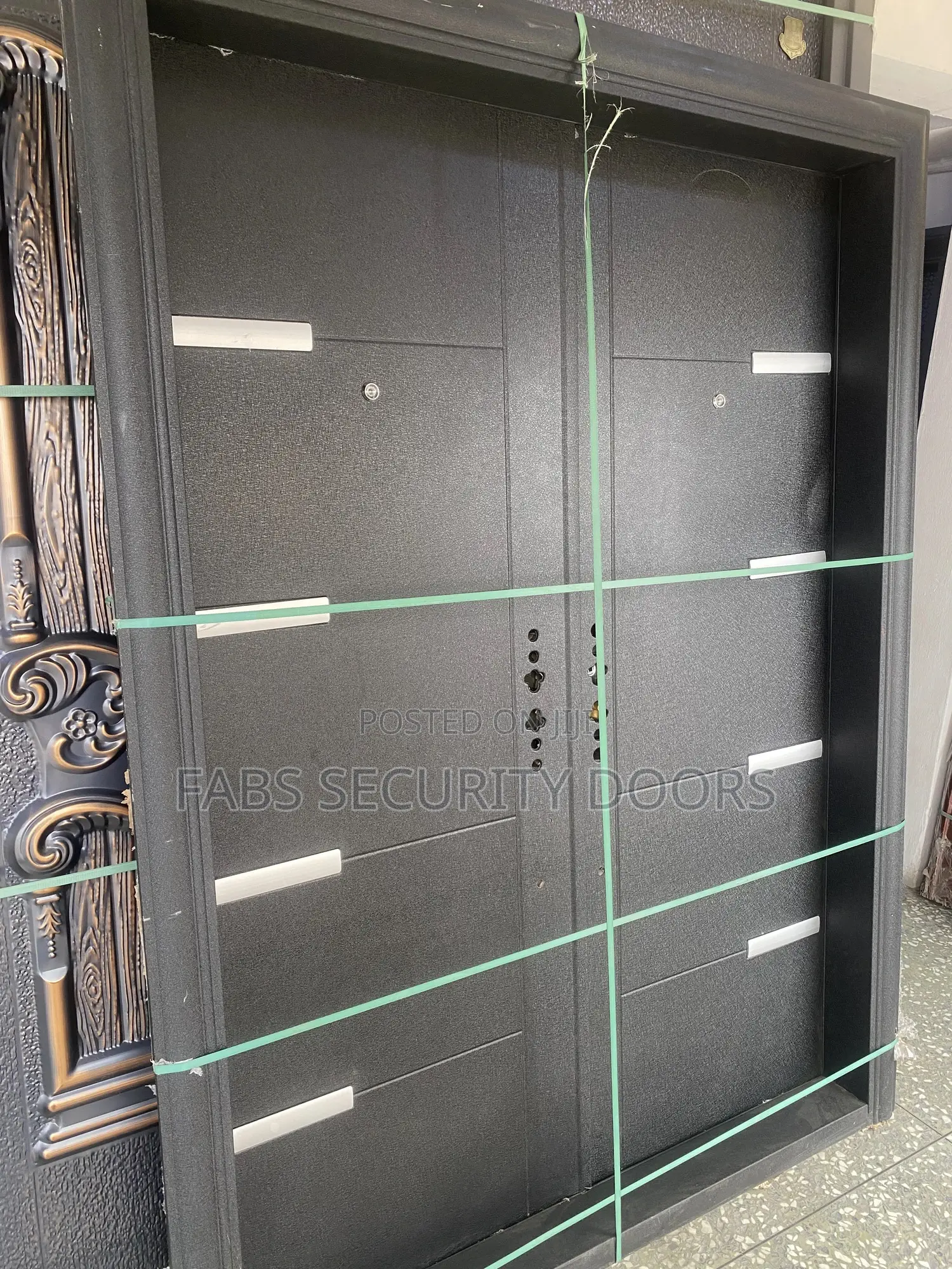 5ft German Steel Door 9”Frame