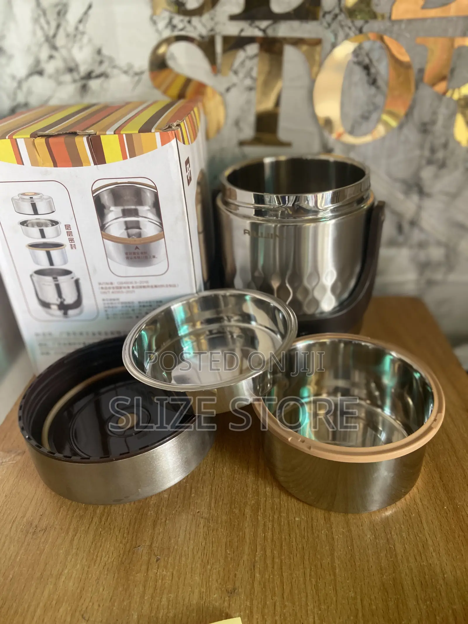 Premium Stainless Steel Thermal Food Jar – Multi-Layer Lunch Container