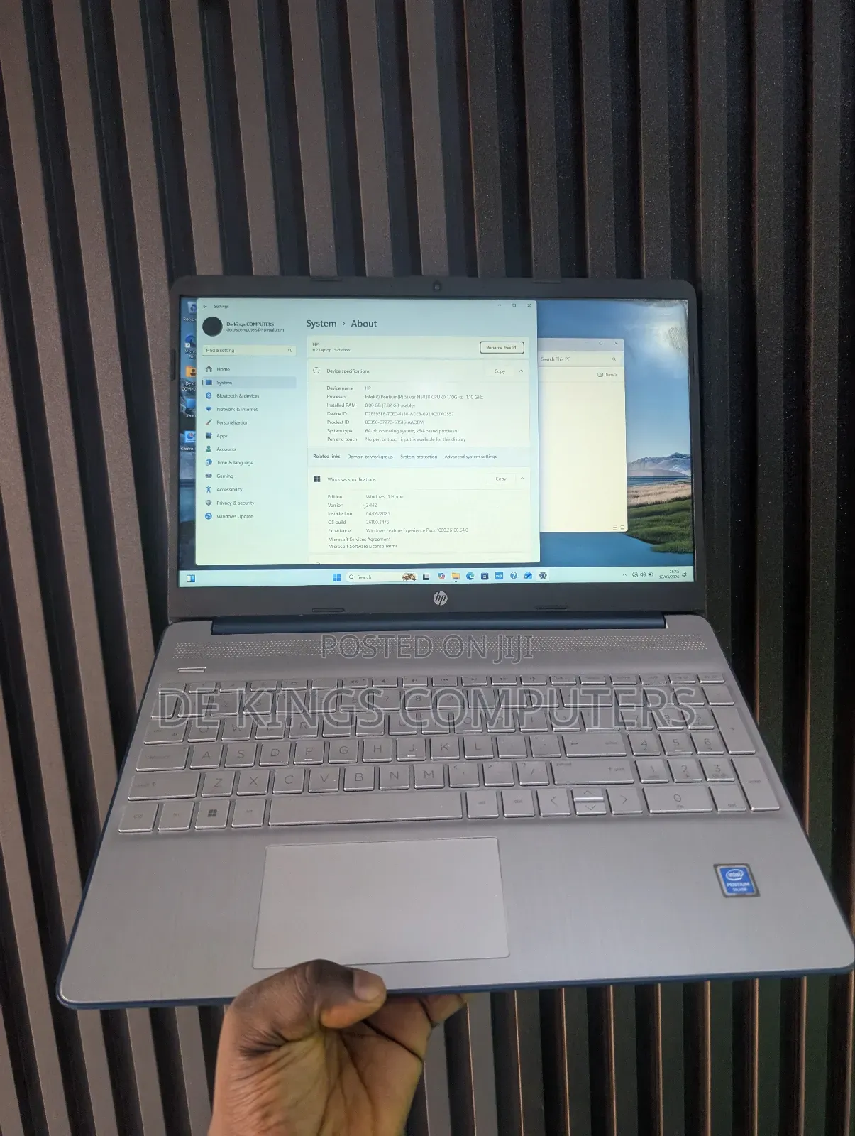 Laptop HP Pavilion 15 8GB Intel Pentium SSD 256GB