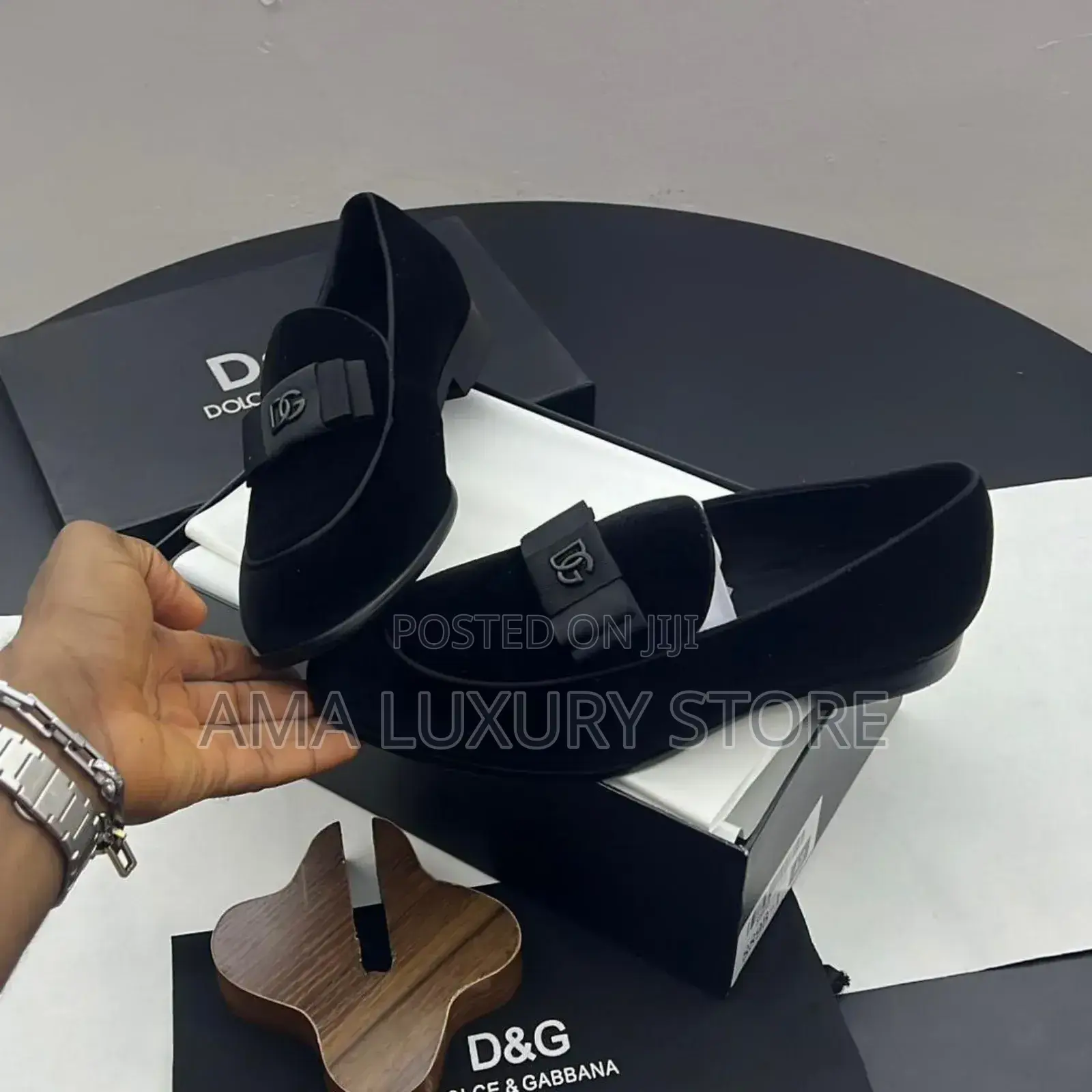 Dolce And Gabbana Luxury Men's Designer Suede Shoe